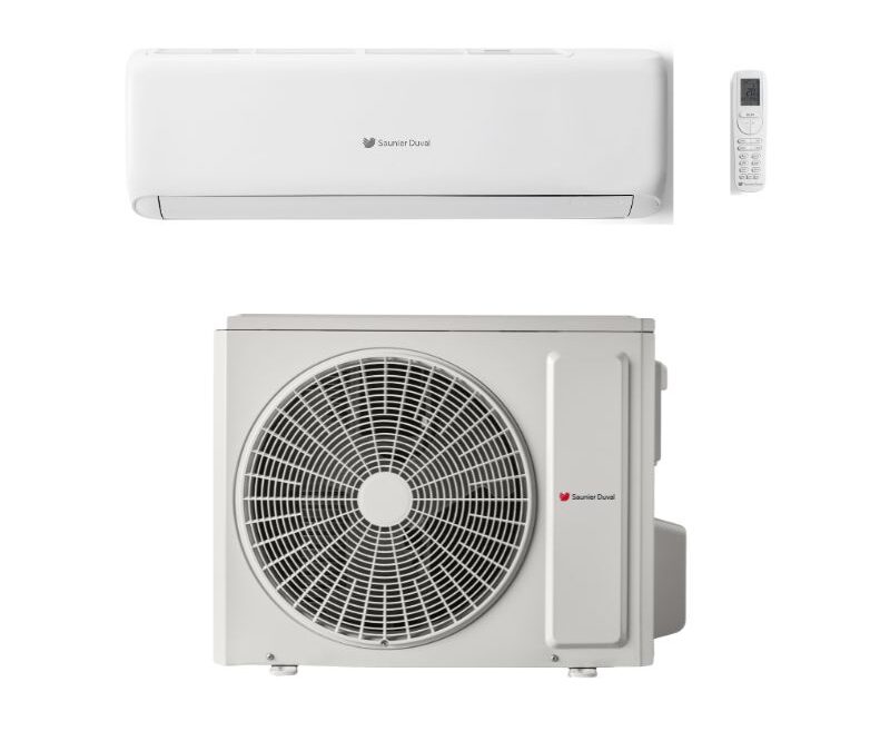 Airco (lucht/lucht warmtepomp Bulex)