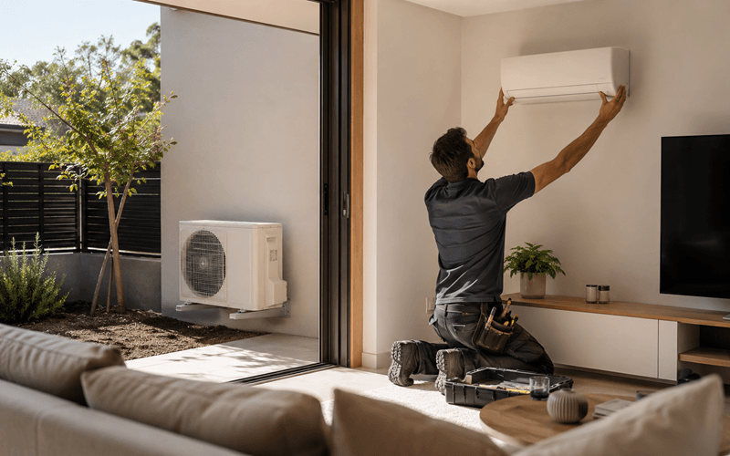 Kan ik zelf mijn airco plaatsen?