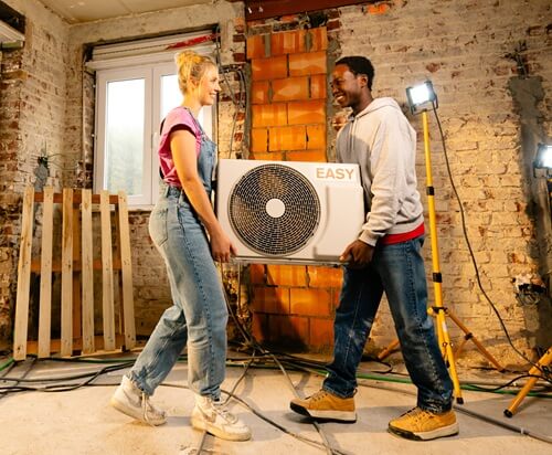 Airco zelf installeren met Easykit