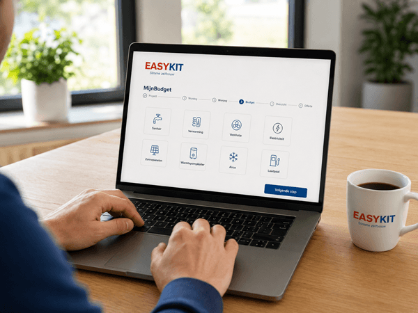 Projectprijs berekenen via MyBudget voor een Easykit zelfbouwproject